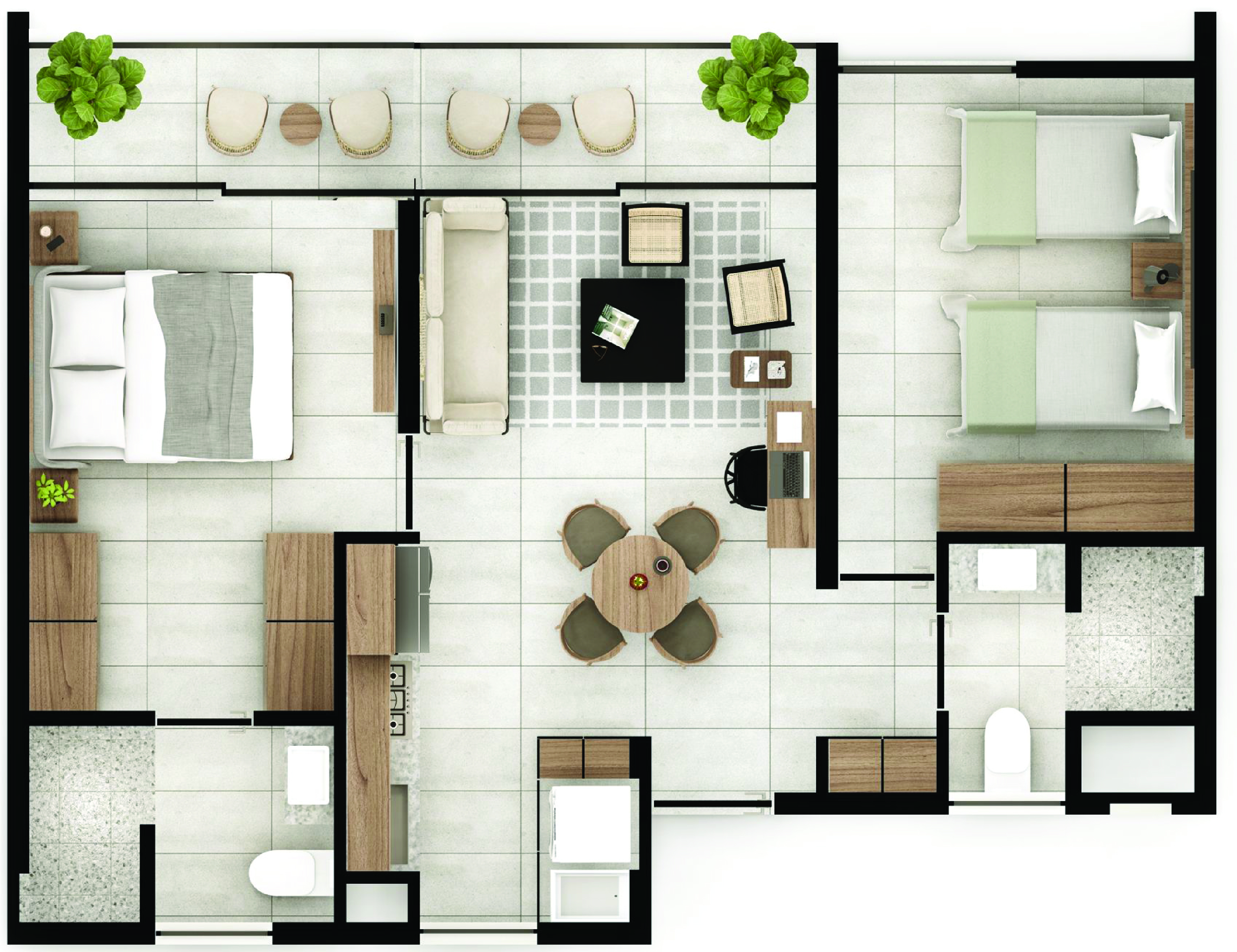 Departamentos Nivel 4